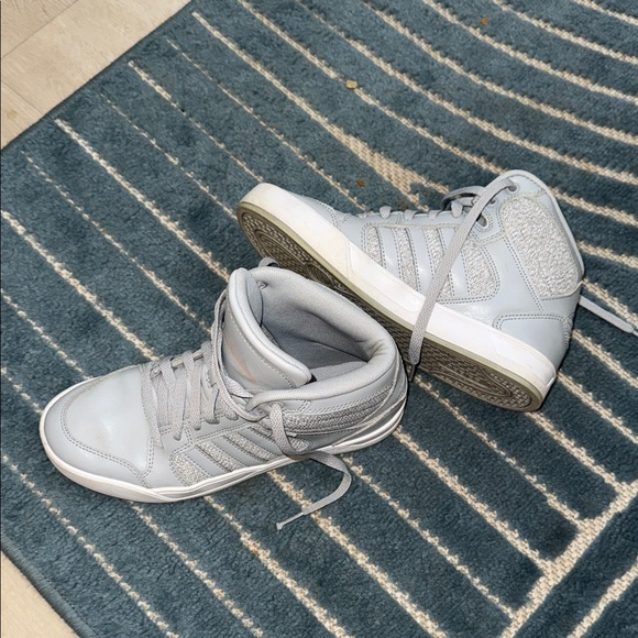 Adidas Light Gray High-Top Sneakers - Picture 6 of 6